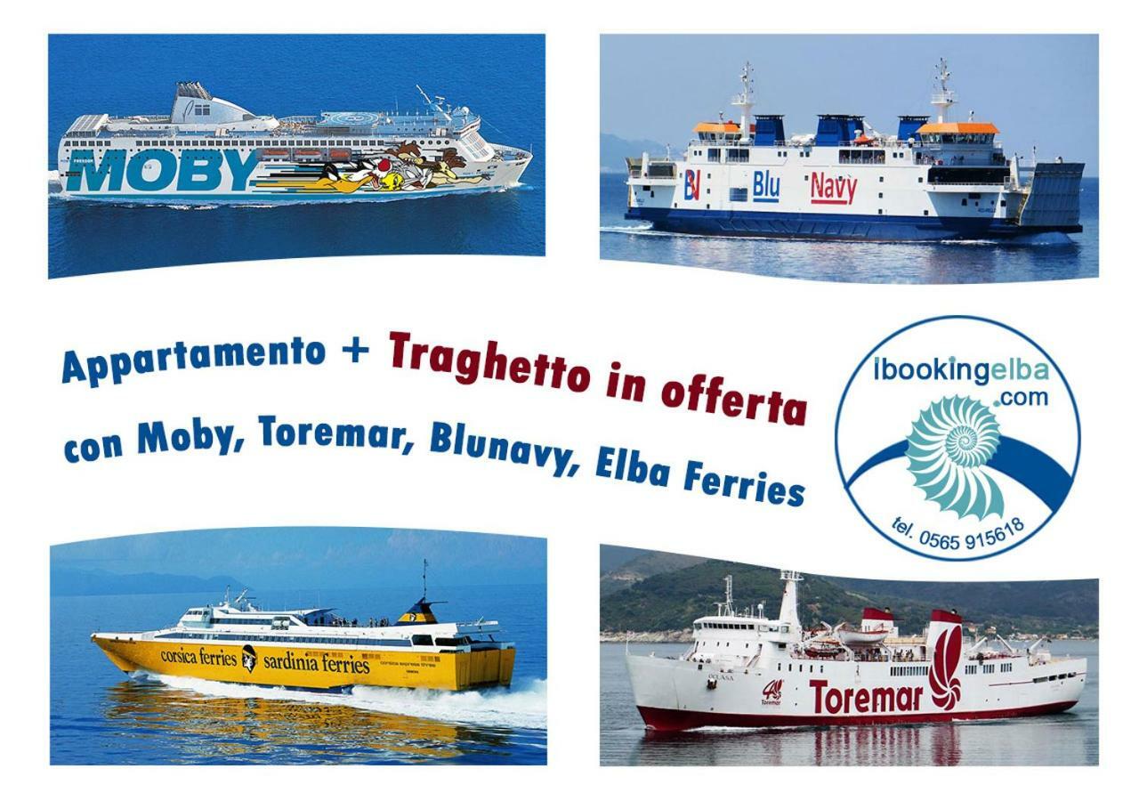 Appartamento Carpani Portoferraio Bagian luar foto